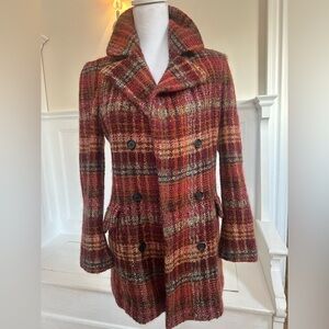 Vintage Missoni Plaid Coat